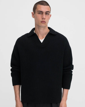 Chunky Rib Polo