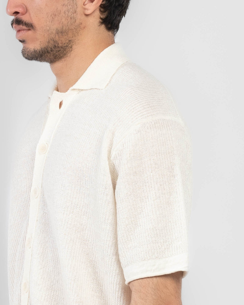 Crop Knit Shirt