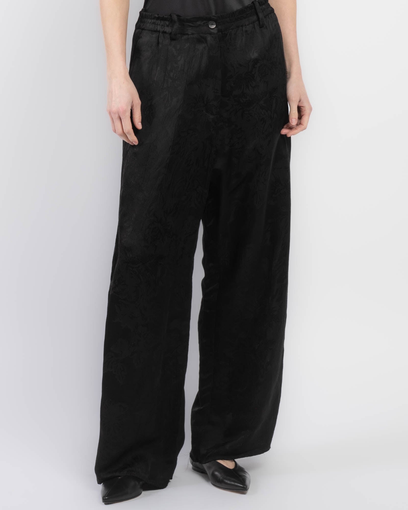 Slip-On Baggy Pants