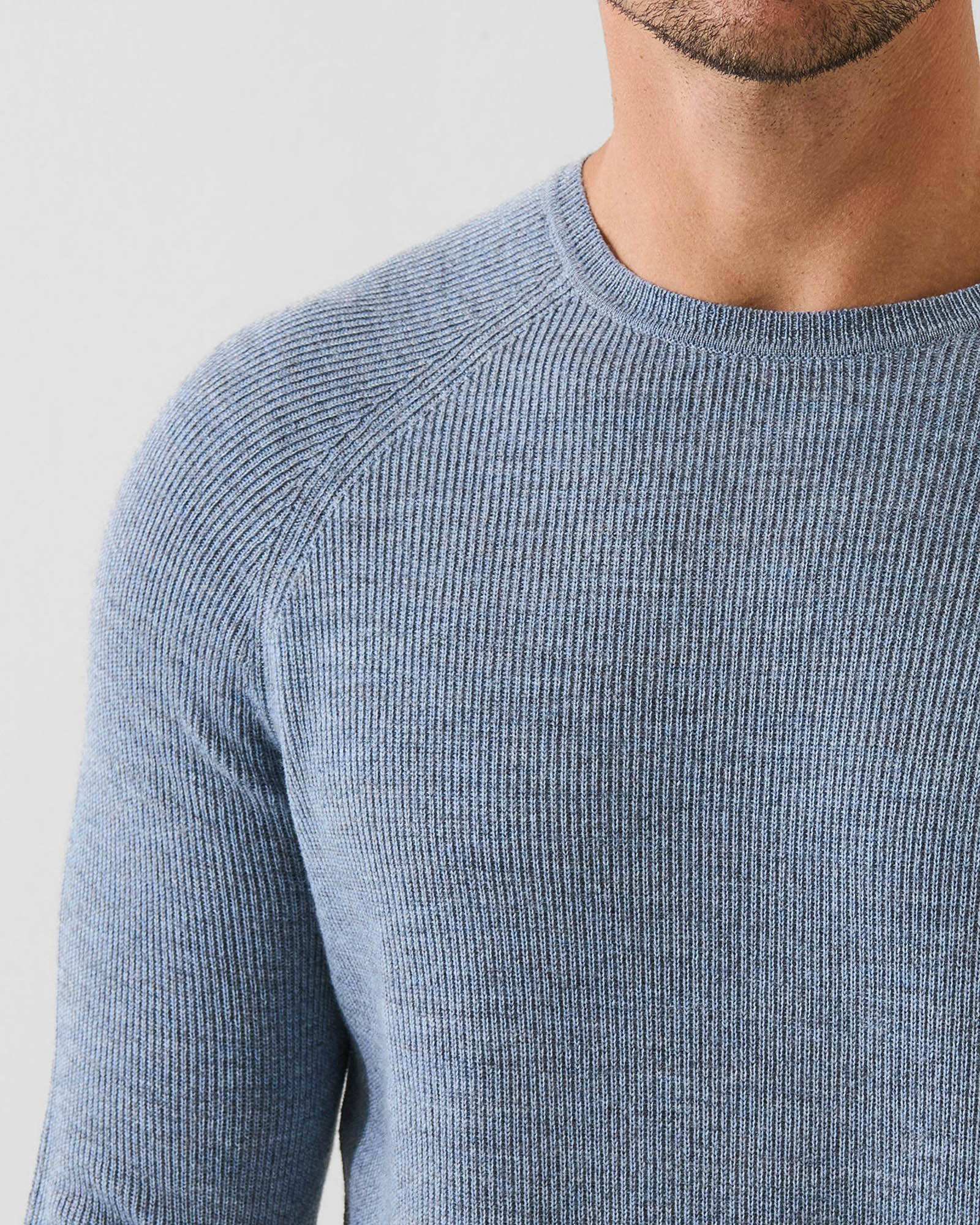 12 Gauge Merino Raglan Sleeve Crew