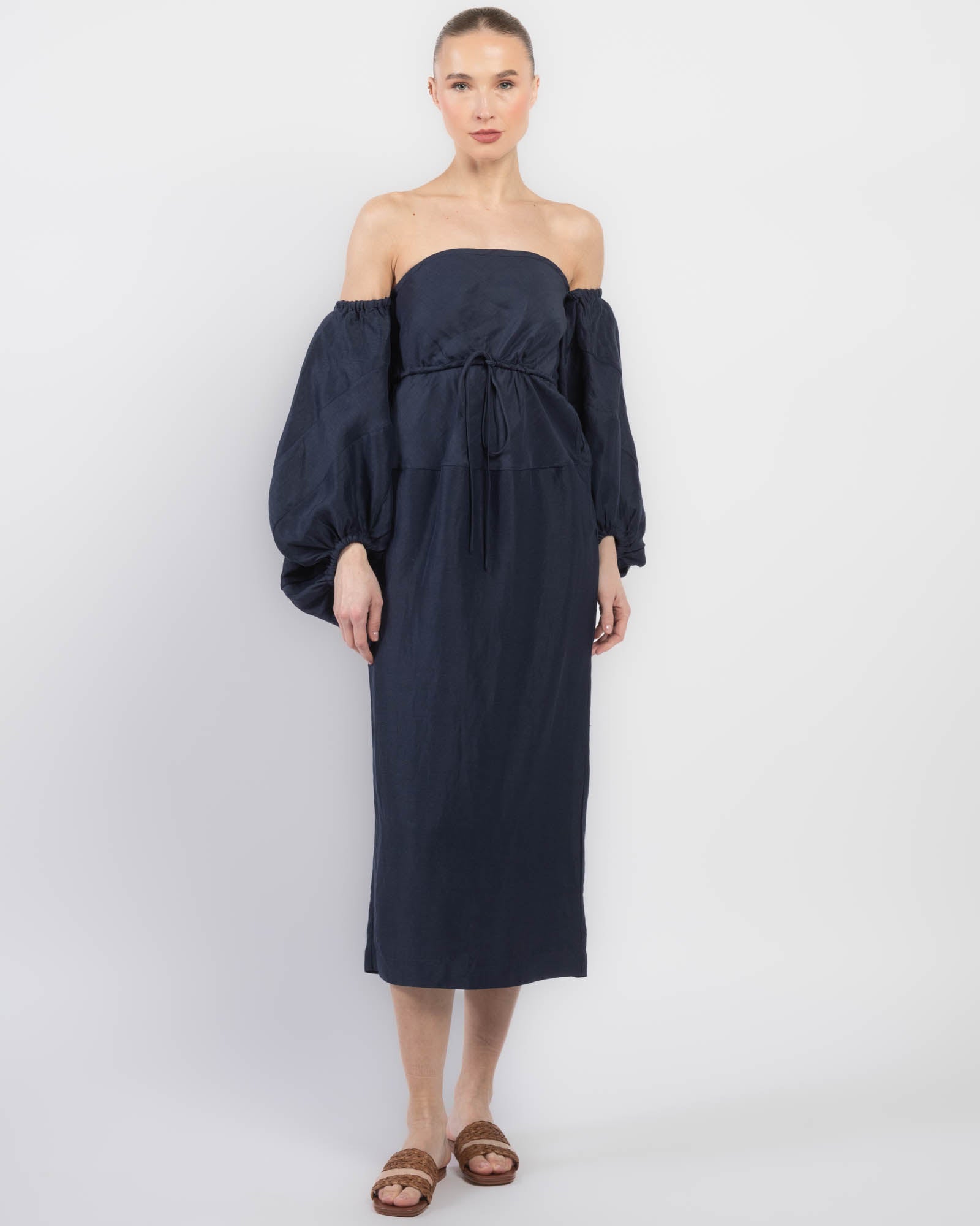 Balloon Sleeve Dress