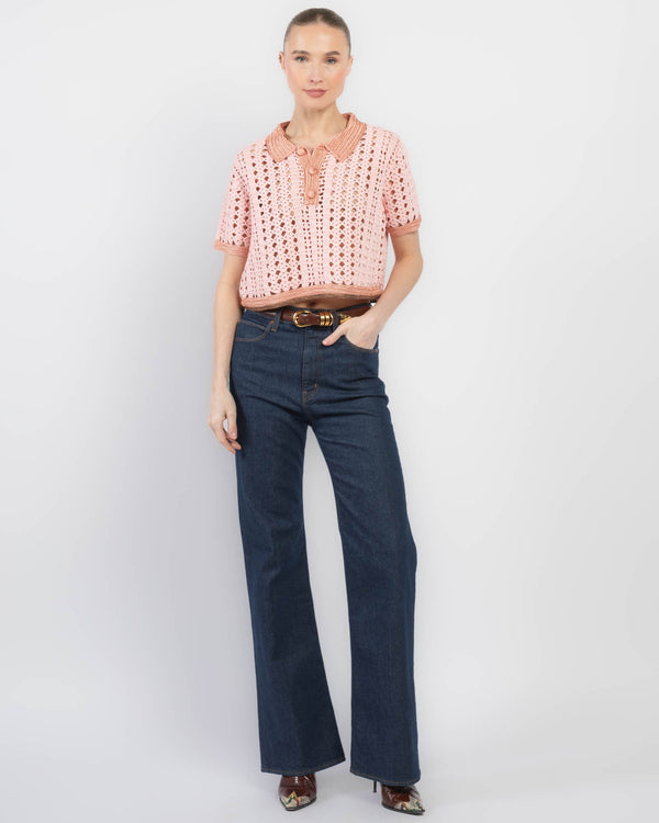 Crochet Crop Polo