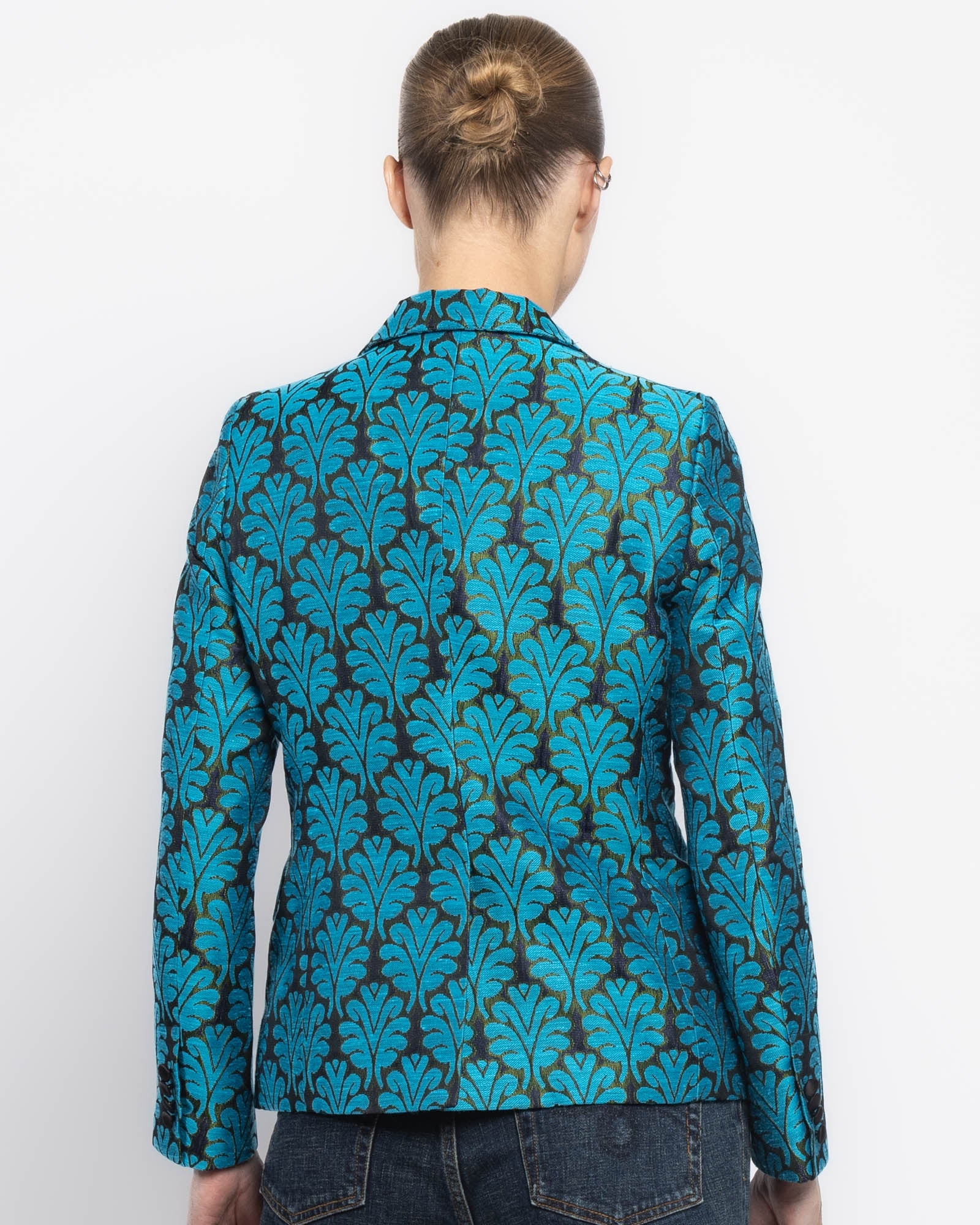 Veste de costume à motifs