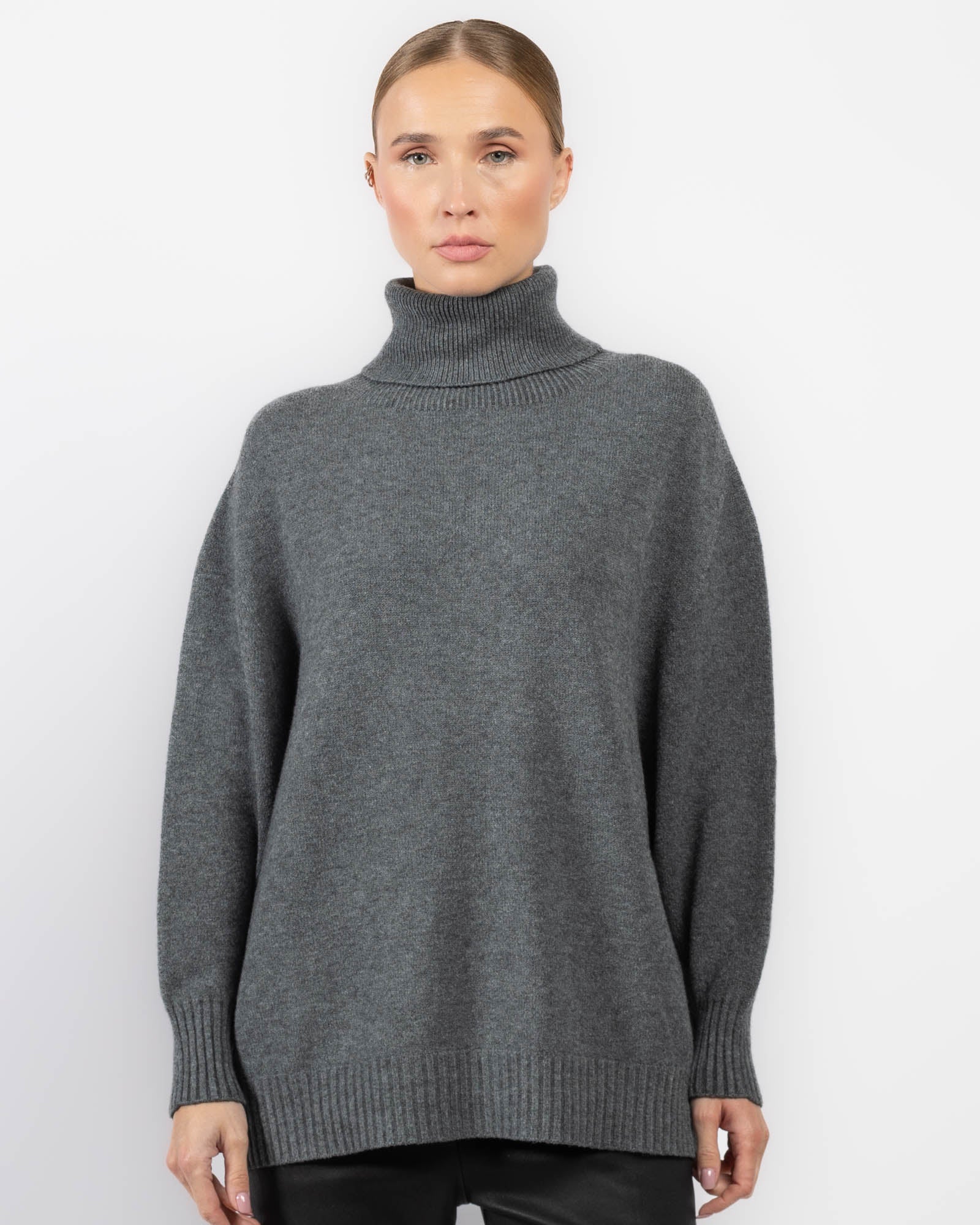 Pull à col roulé