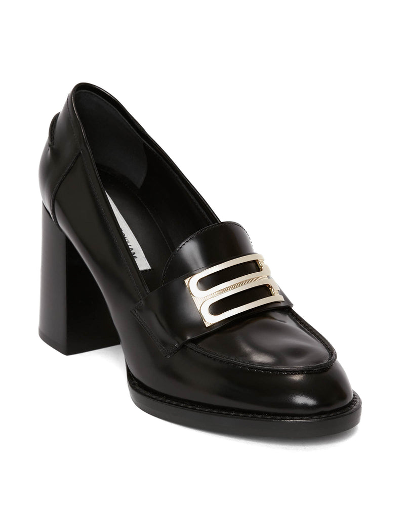 Heeled B Frame Loafers