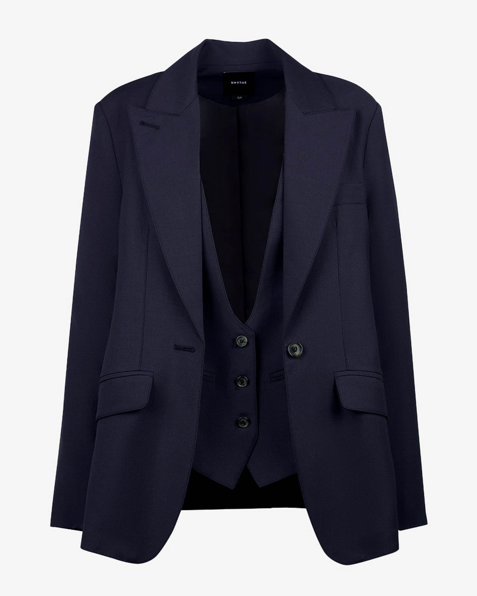 Blazer superposé surdimensionné