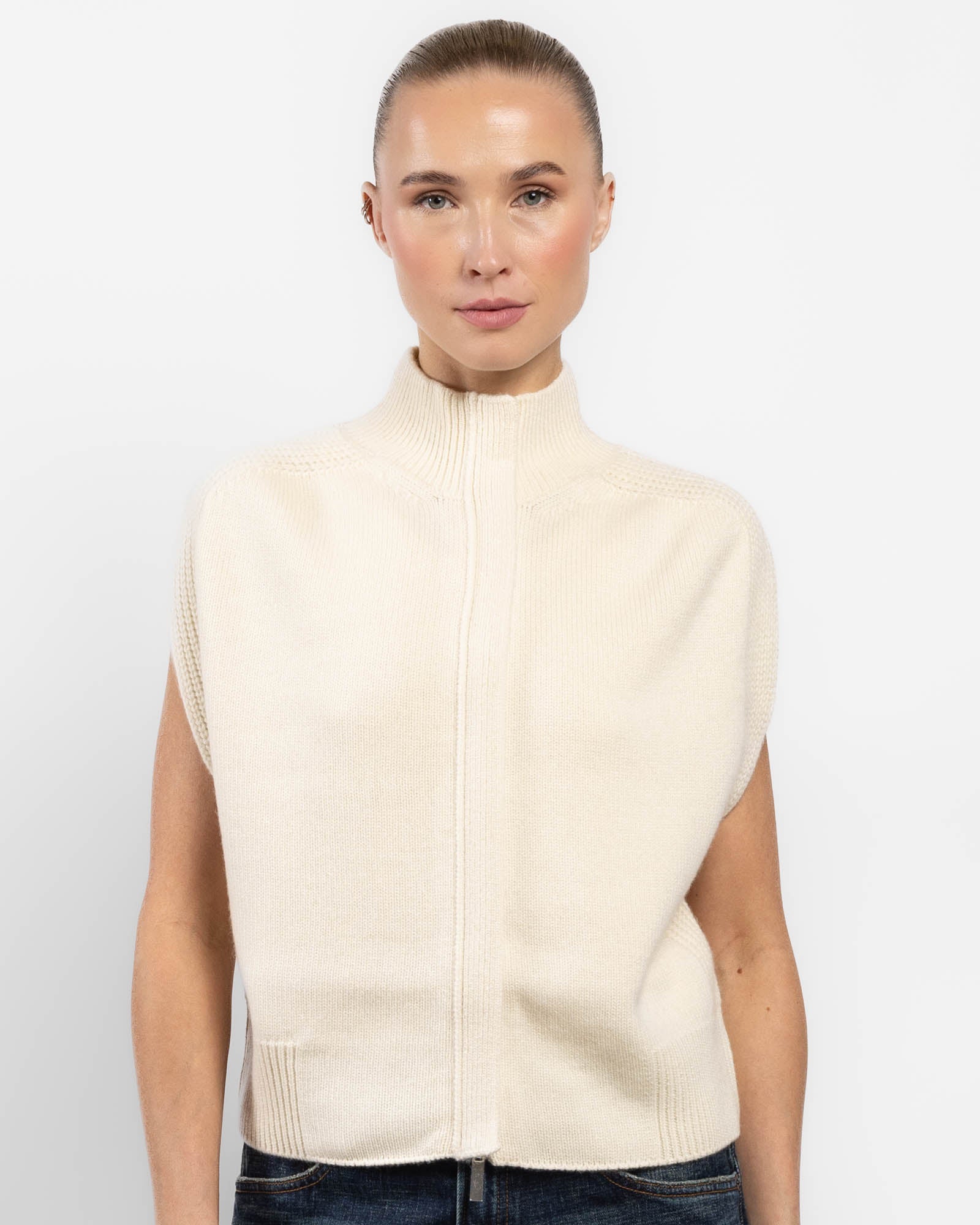 Matilda Sleeveless Cardigan
