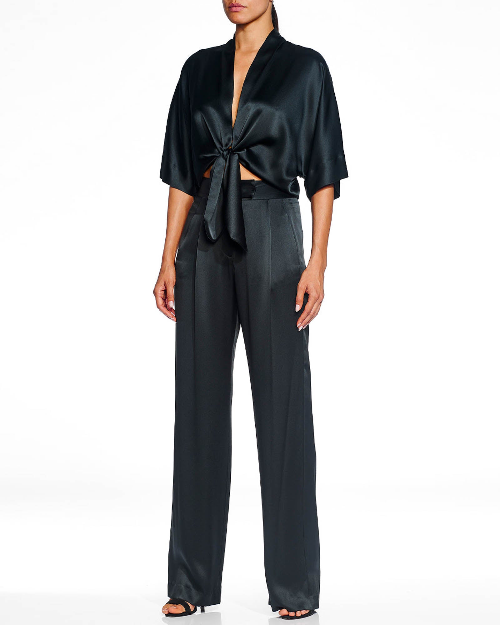 Dolman Tie Blouse