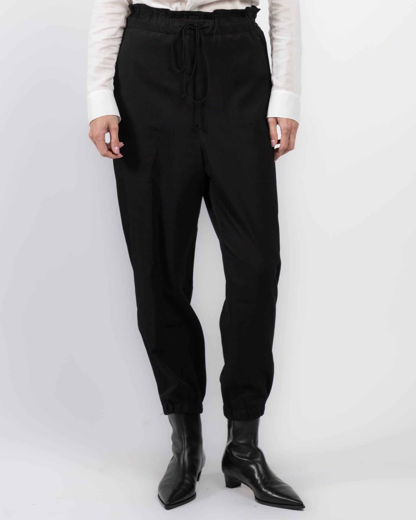 Pantalon à taille élastique