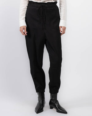 Pantalon à taille élastique