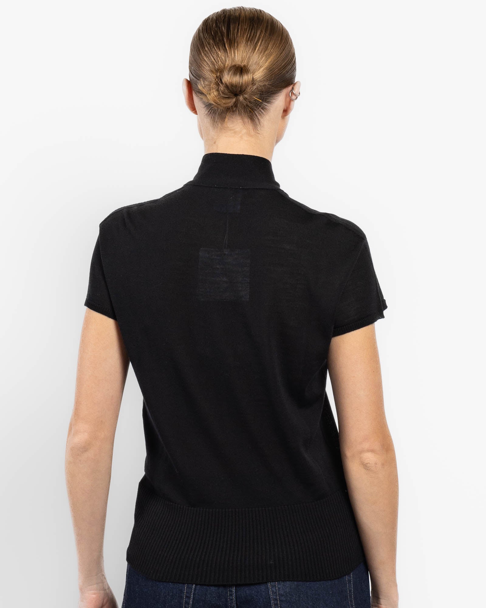 Pull à manches courtes