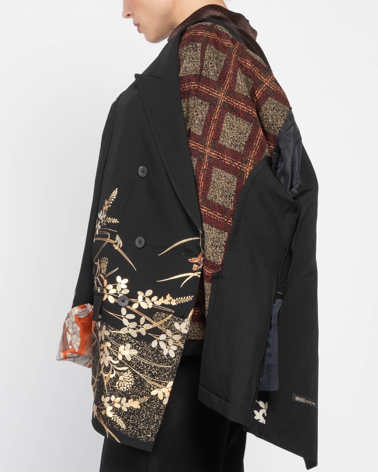 Blazer brodé kimono