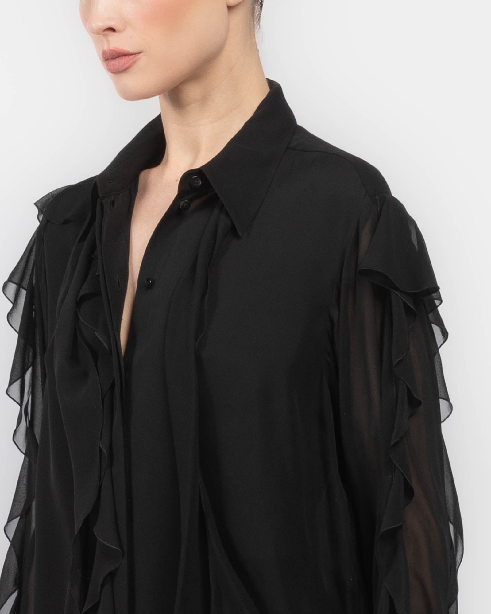 Sheer Twist I Blouse