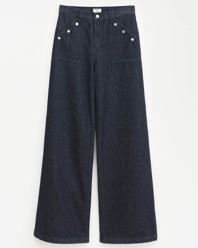 Loose Button Jeans