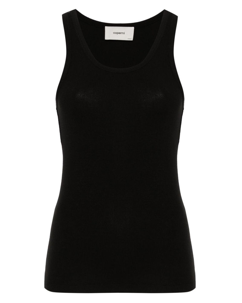 Rib Logo Tank Top