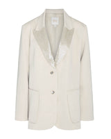 Sweet Pea With Beaded Lapel Blazer