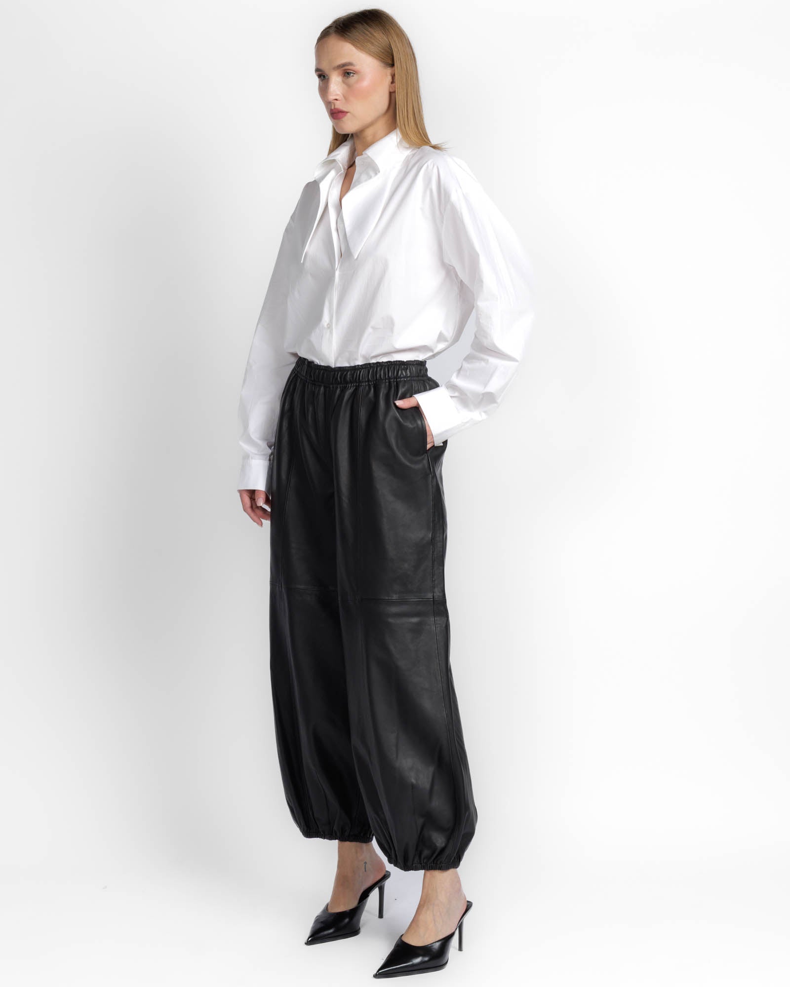 Sylvia Leather Pant