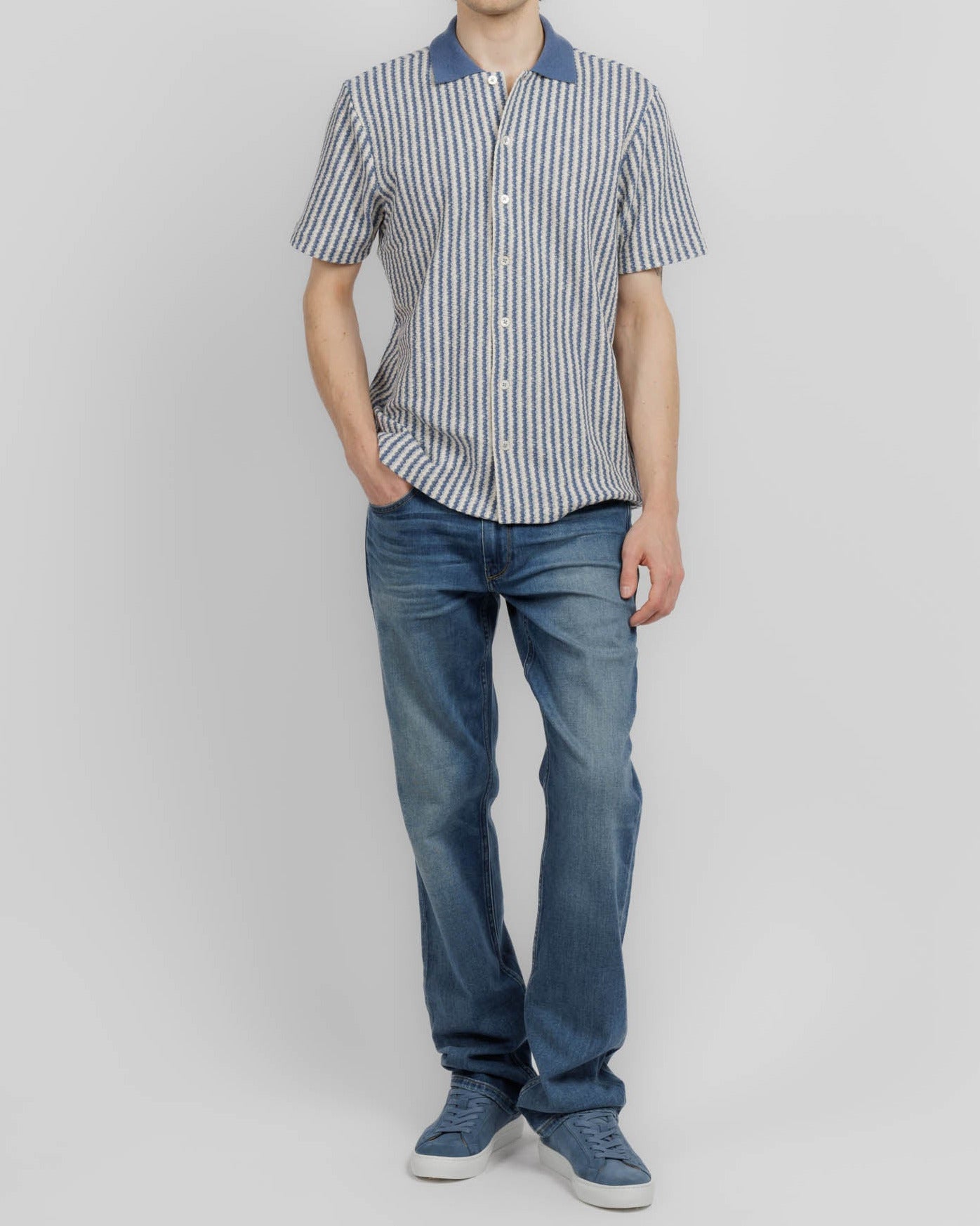 Raschel Zig Zag Shirt