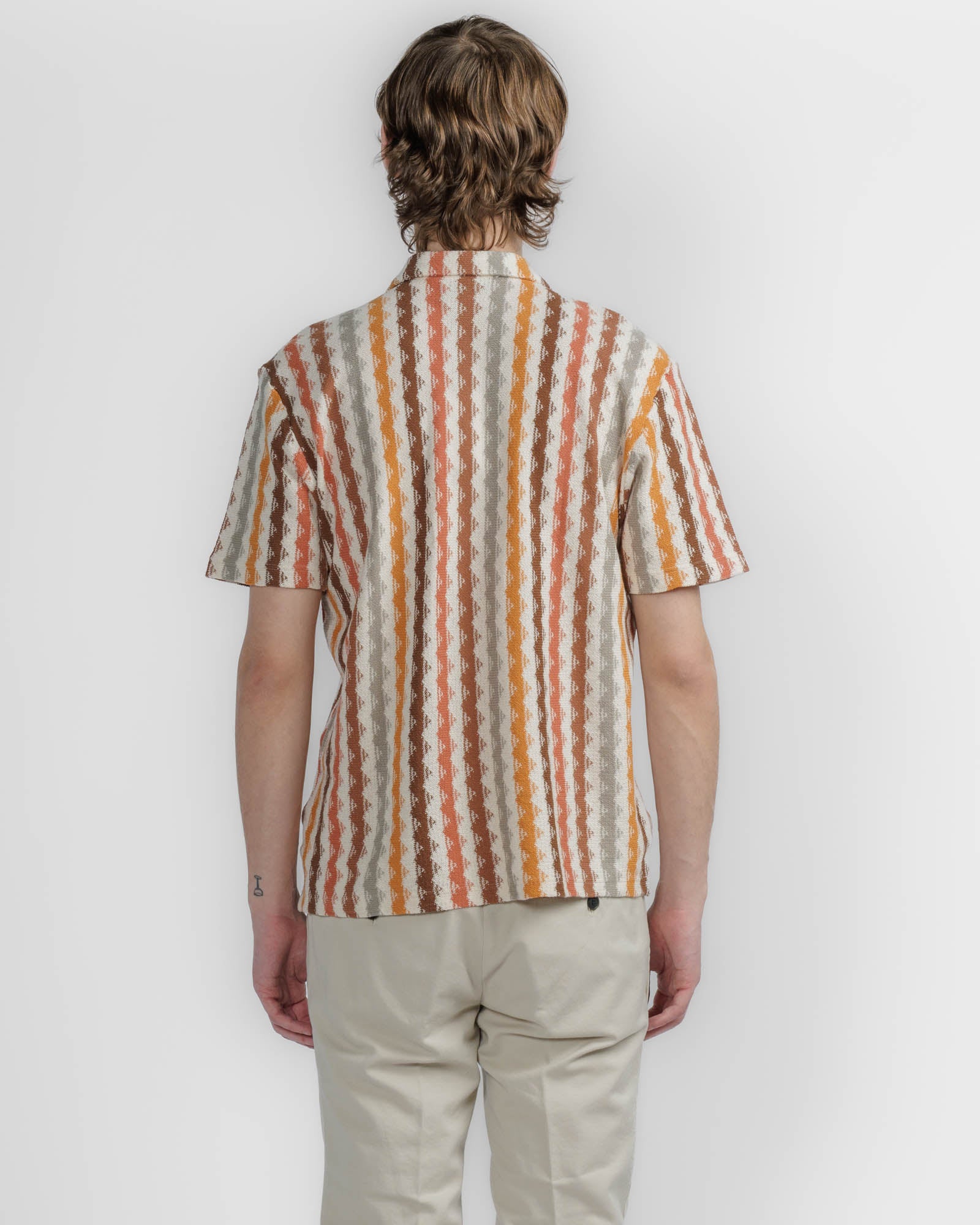 Zigzag Cuban Shirt