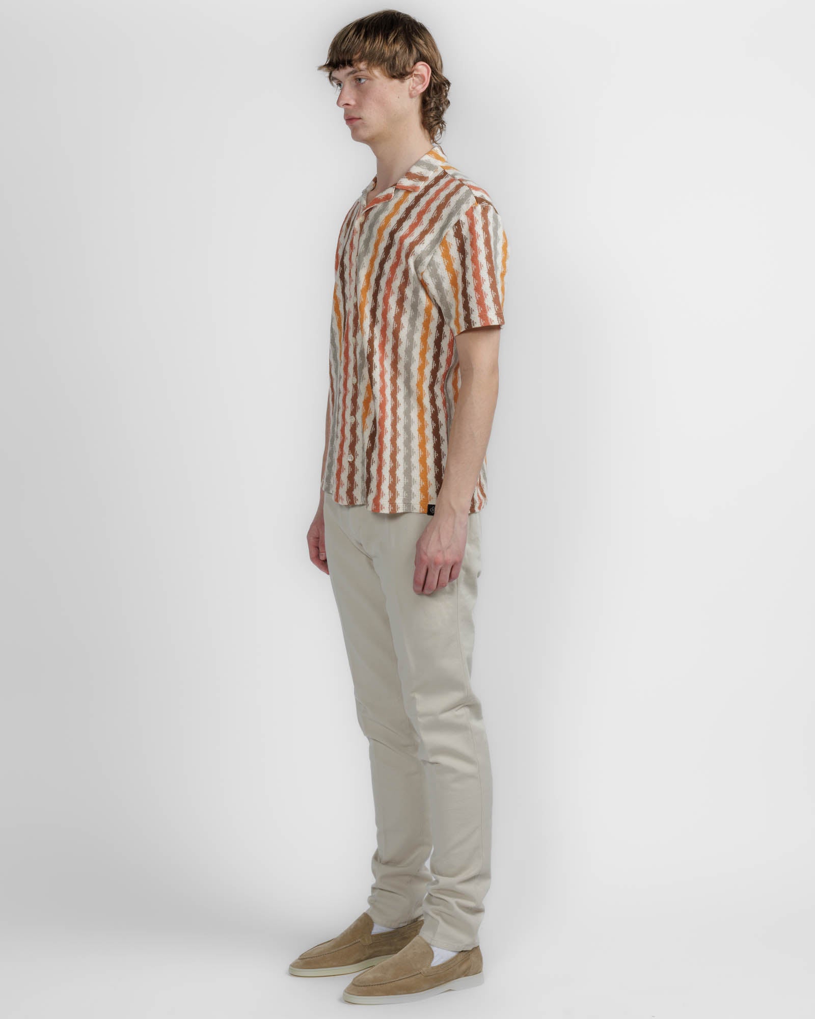 Zigzag Cuban Shirt