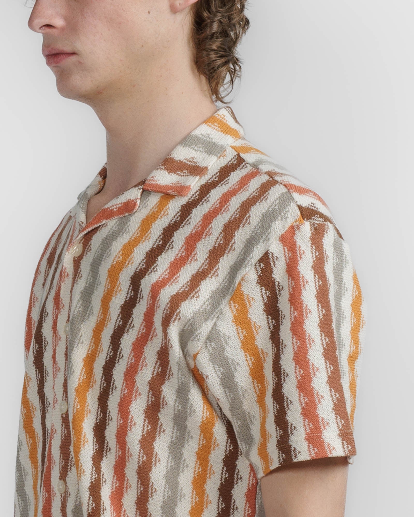 Zigzag Cuban Shirt