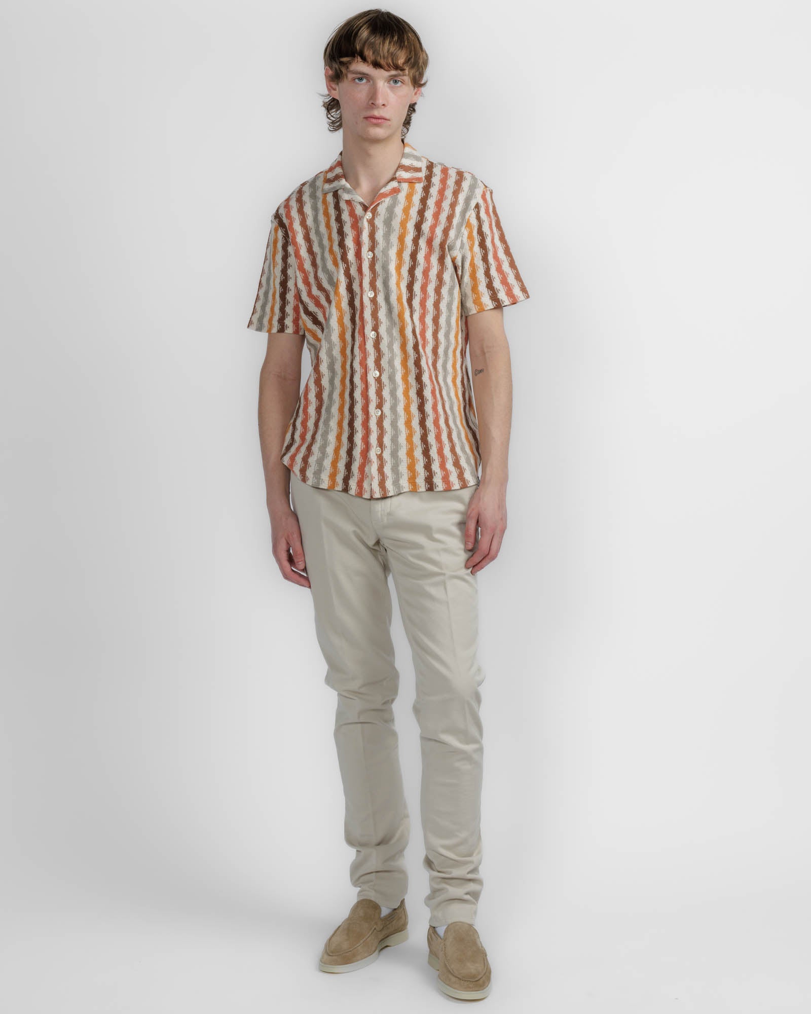 Zigzag Cuban Shirt