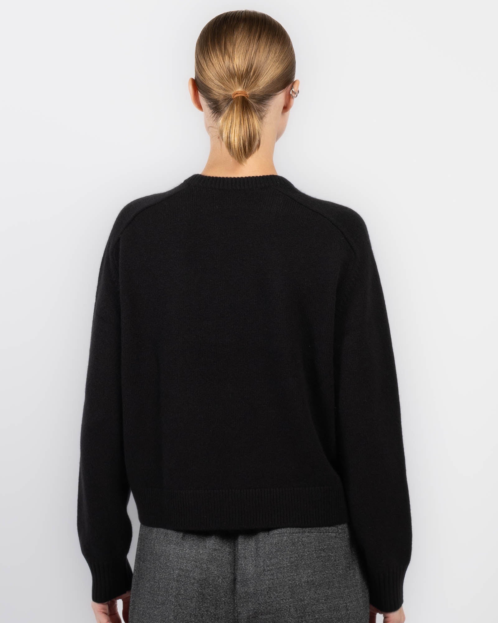 Crop Crewneck Sweater