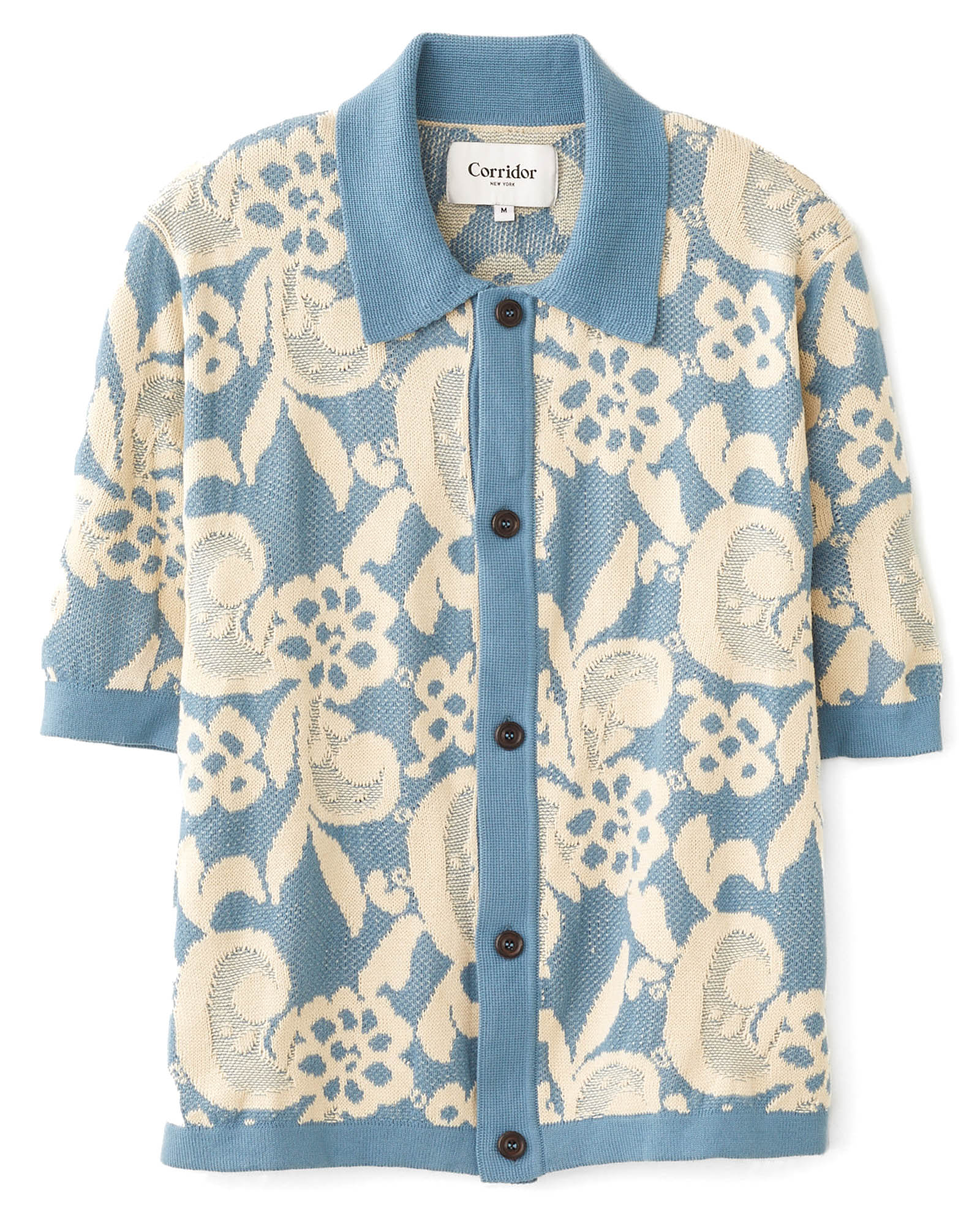 Floral Jacquard Shirt
