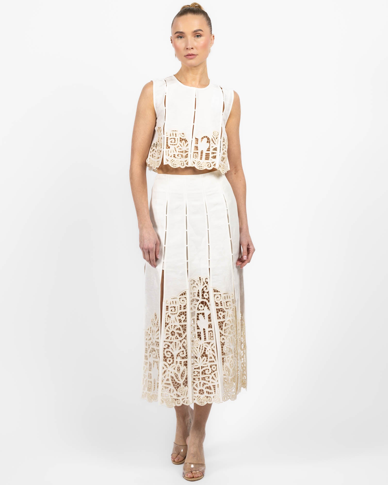 Rosemary Embroidered Skirt