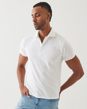 Organic Pima Cotton Button Polo