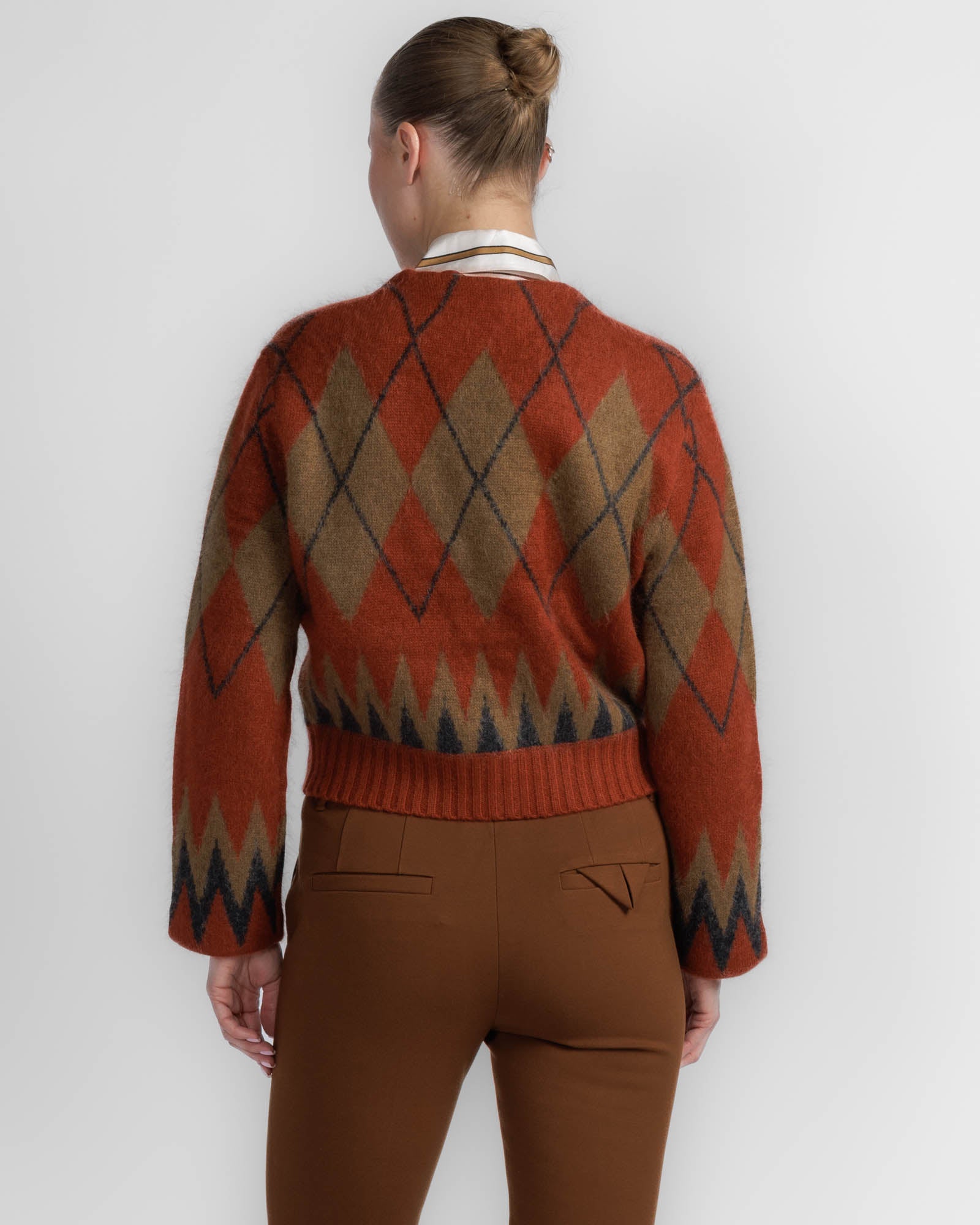 Argyle Statement Jacket