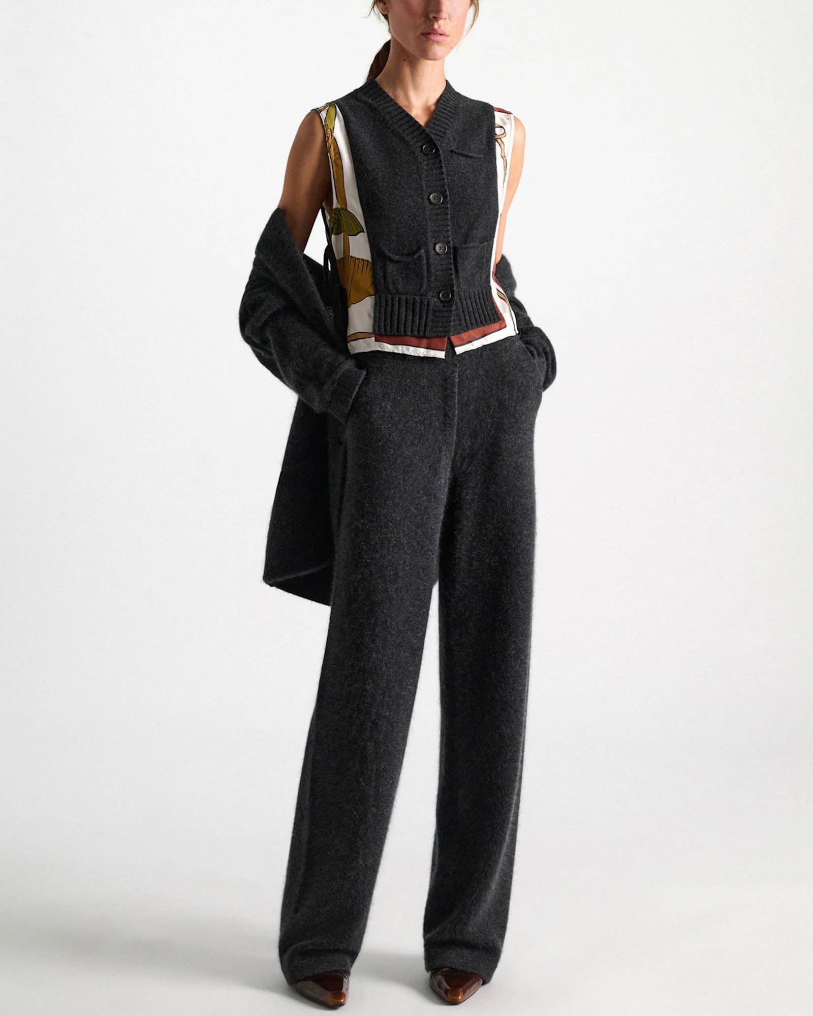 Foulard Statement Vest
