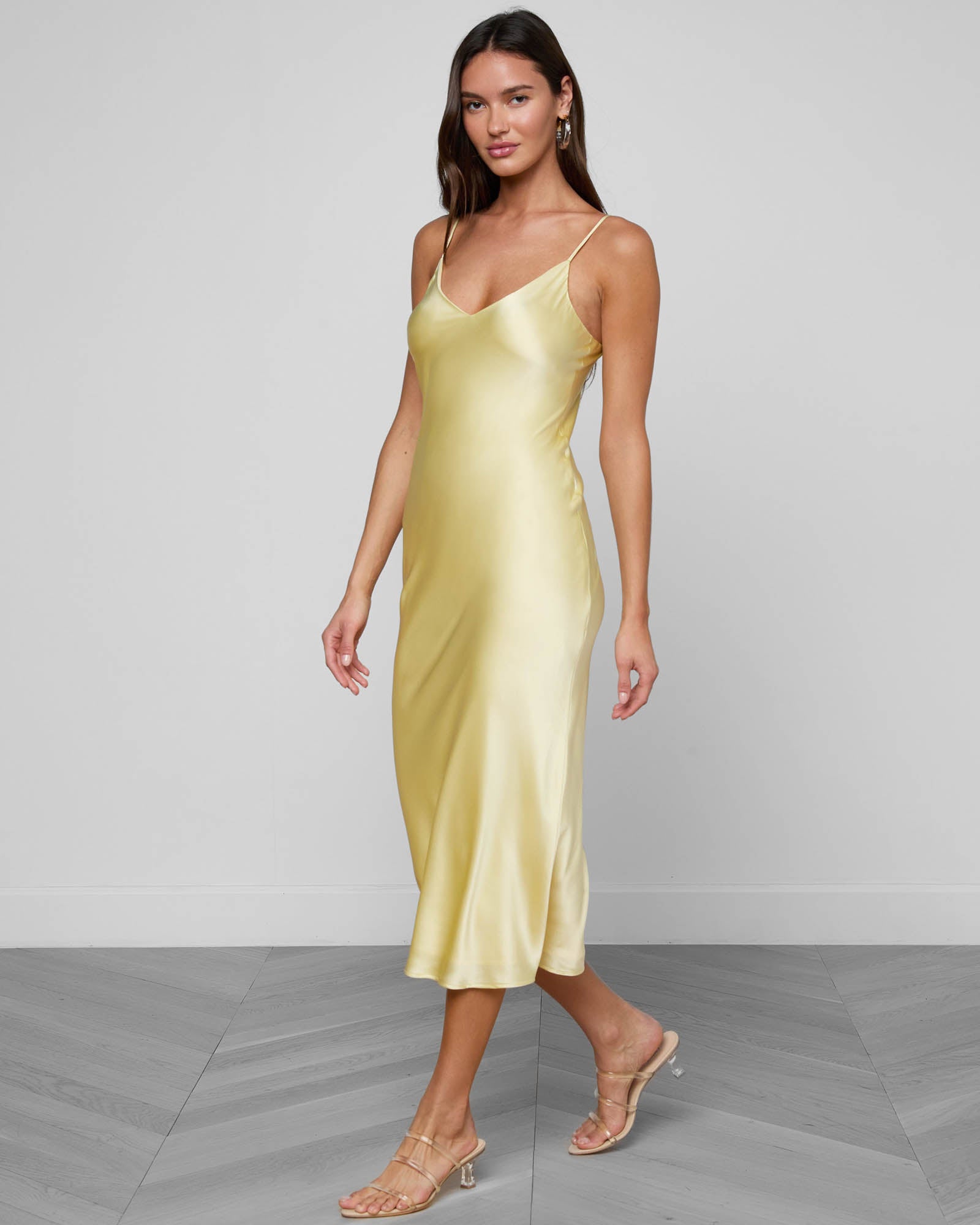 Seridie Silk Slip Dress