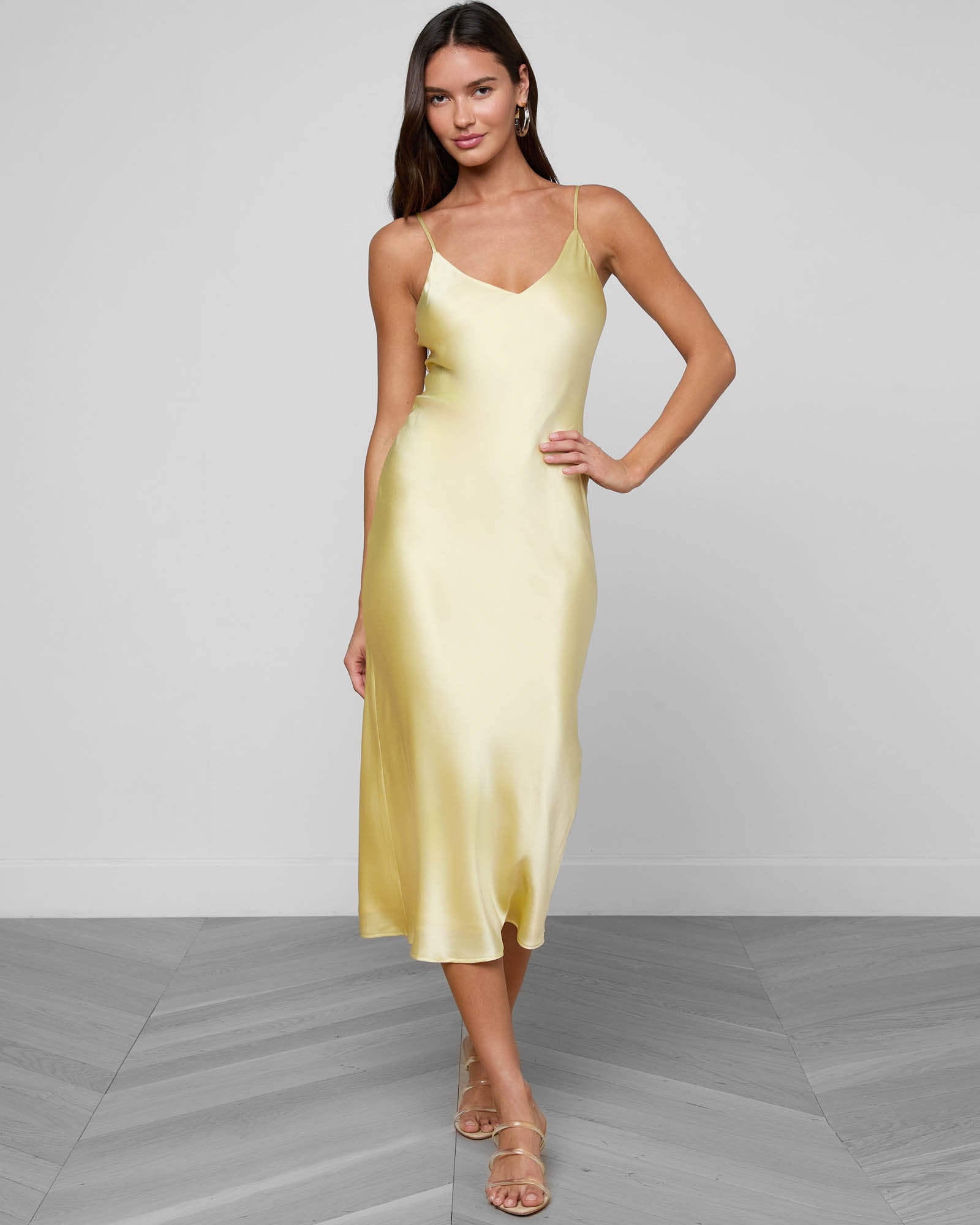 Seridie Silk Slip Dress