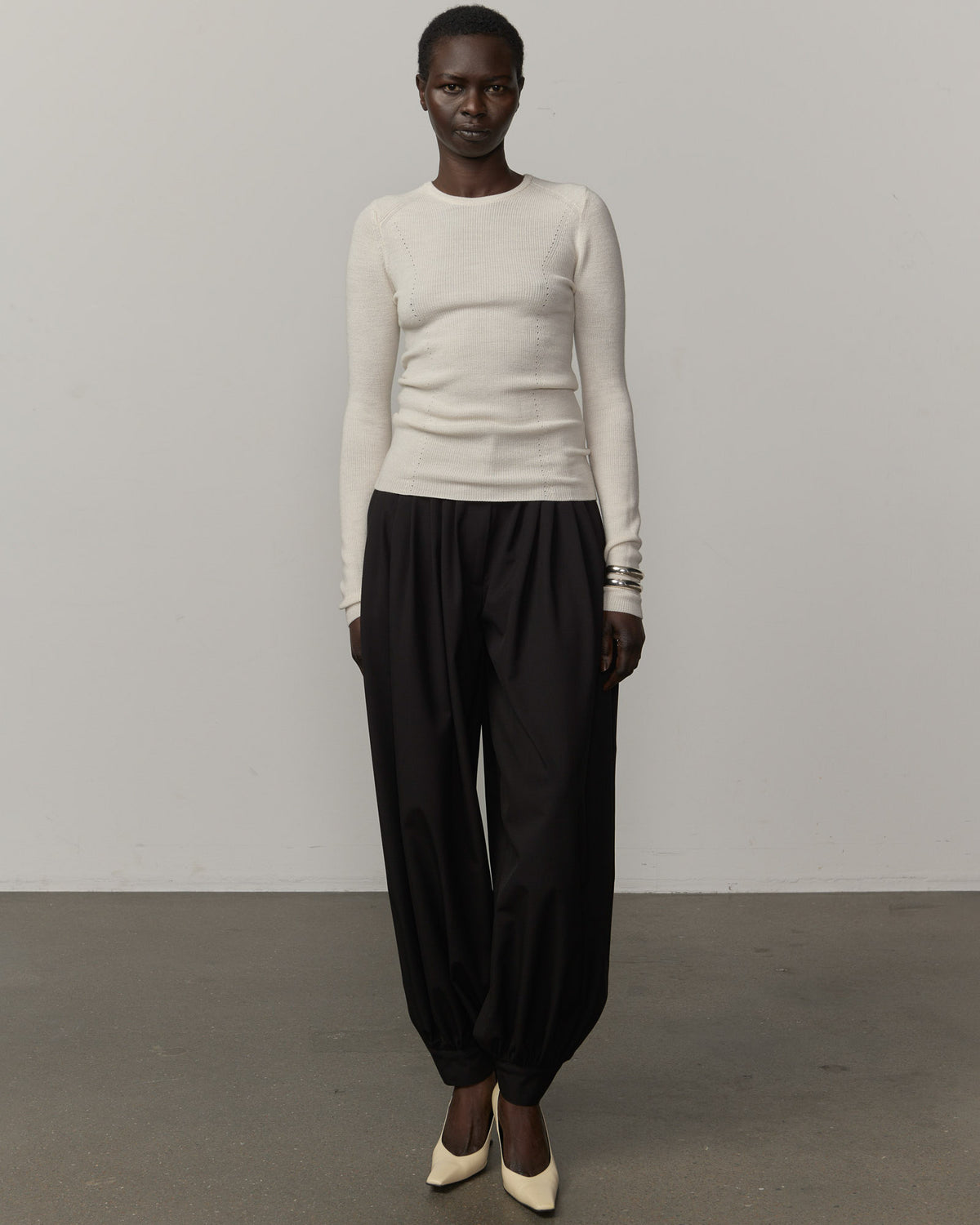 Zeth High-Waisted Pants