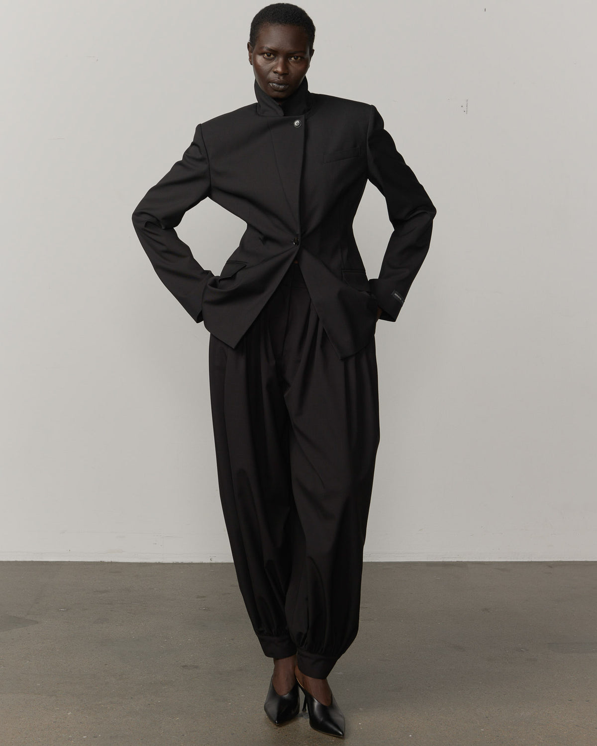 Zeth High-Waisted Pants