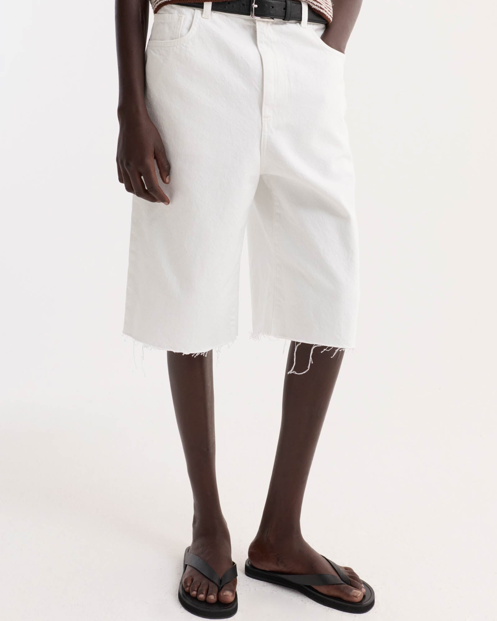 Baggy Fit Denim Shorts