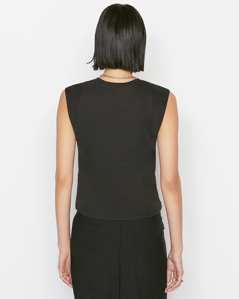 Le Mid Rise Muscle Tank Top