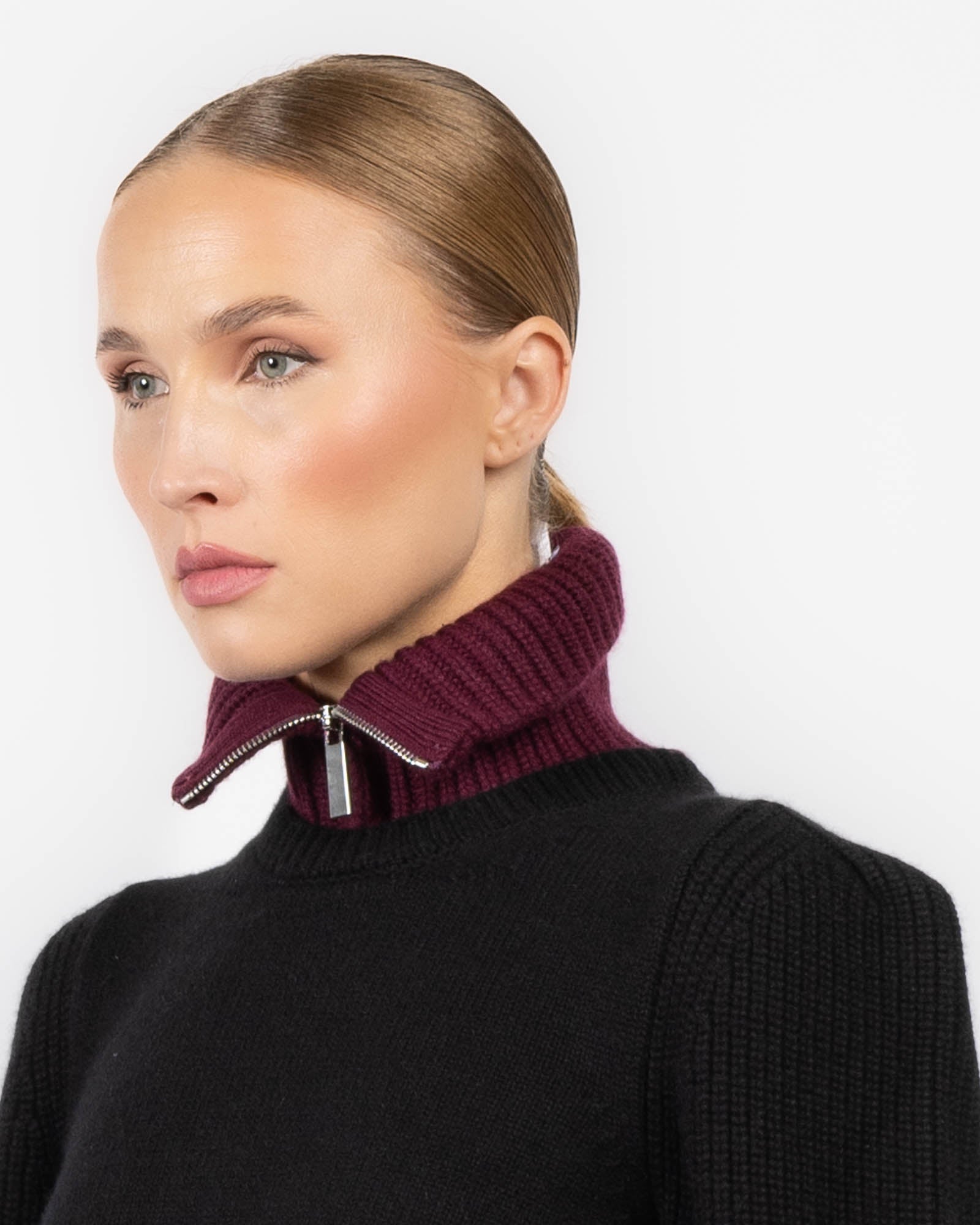 Knit Cash Collar