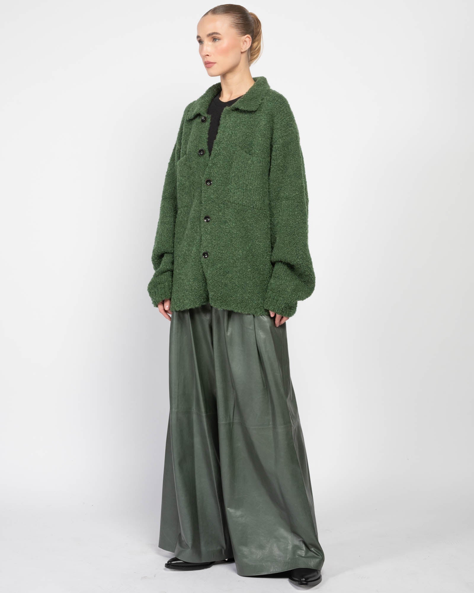 Surchemise en peluche