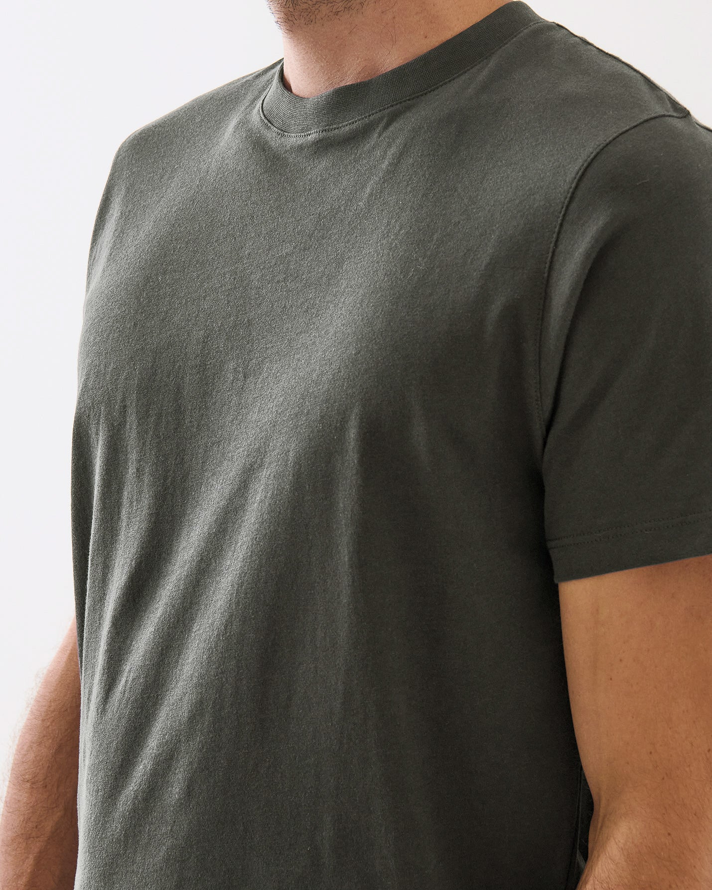 T-shirt ras du cou en Pima biologique