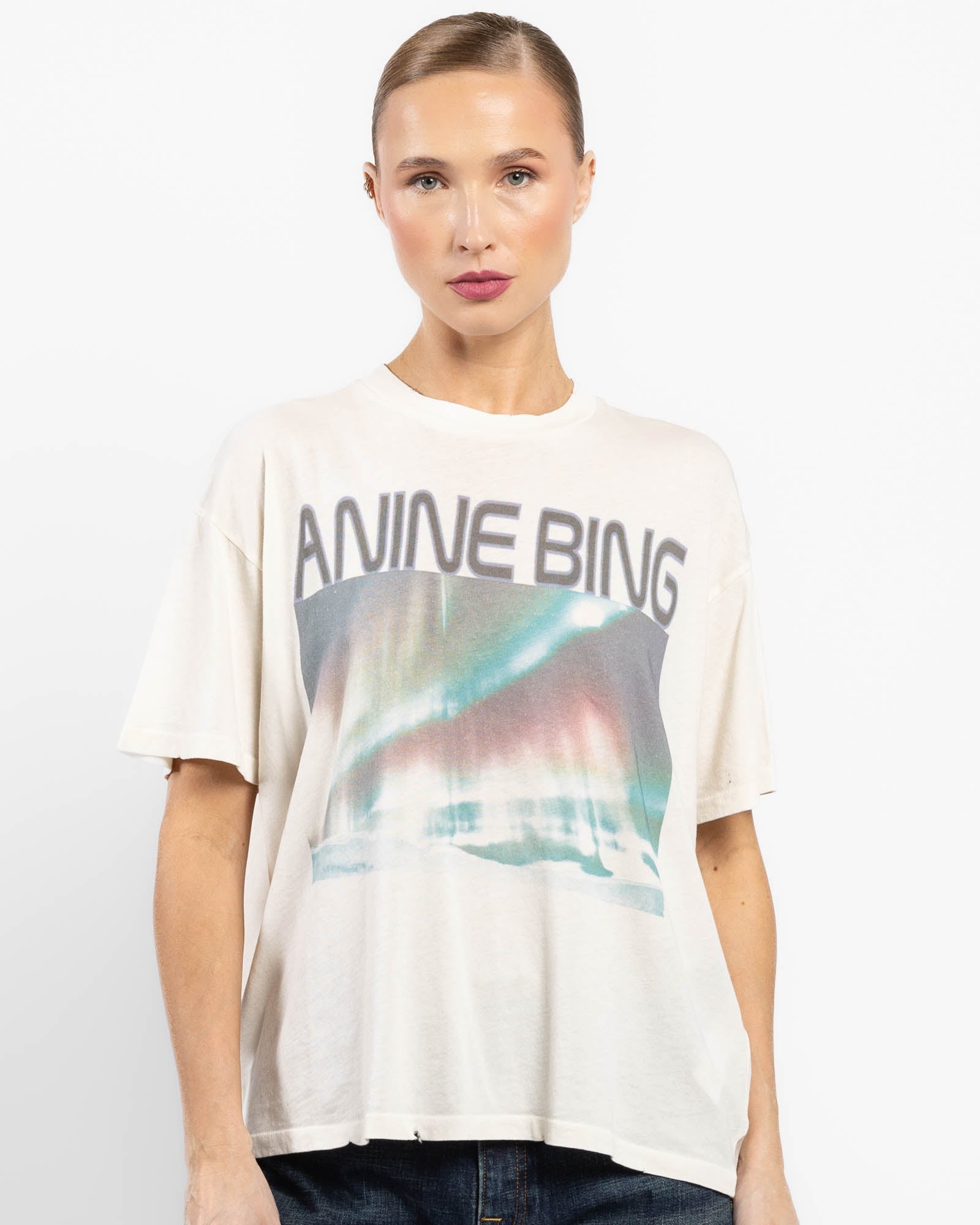 T-shirt à encolure Cade