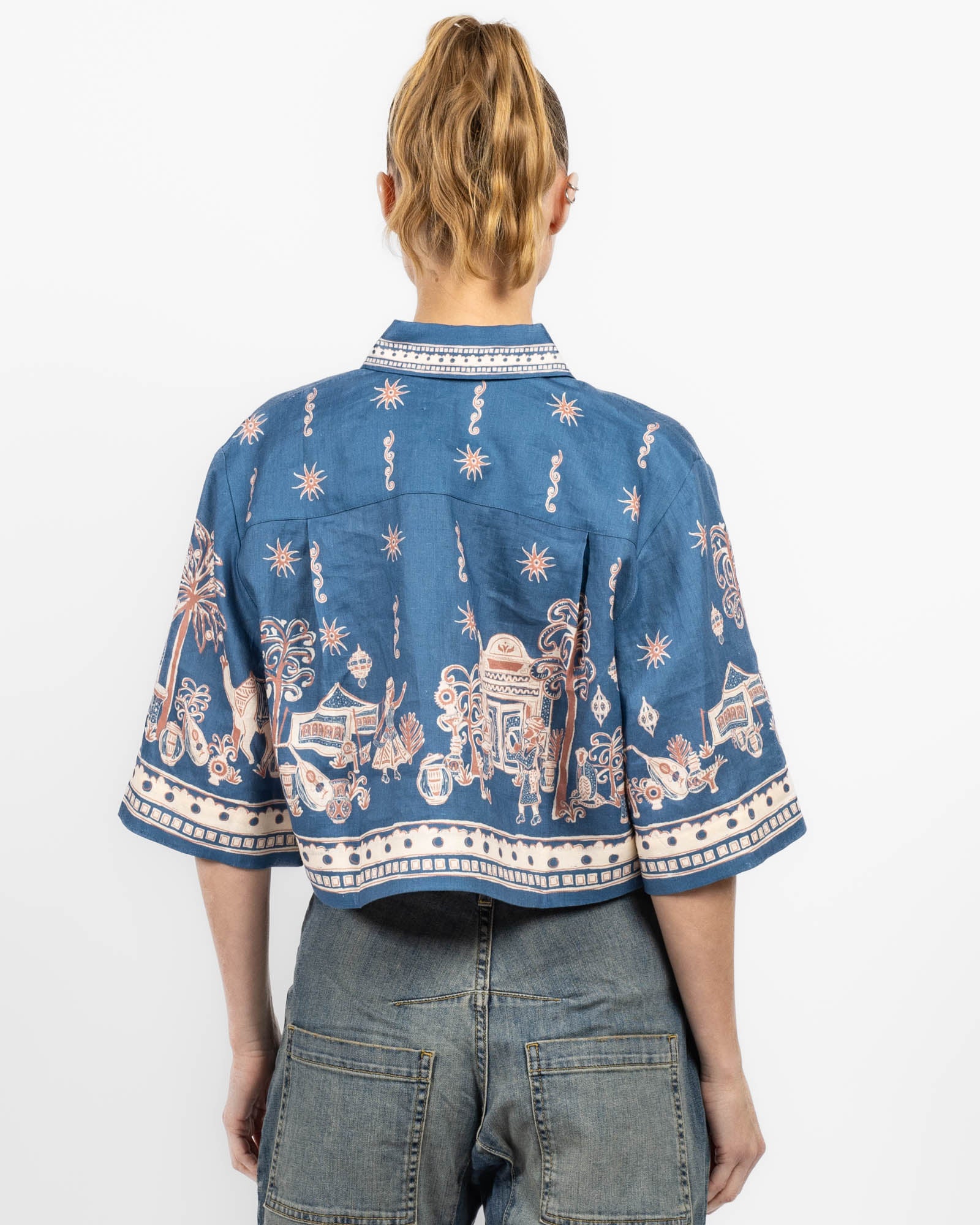 Acacia Crop Shirt