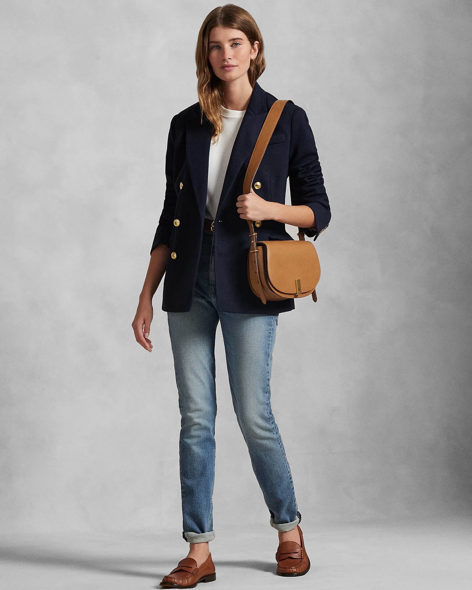 Blazer en tricot double