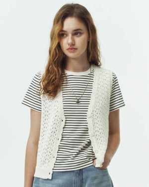 Crochet Open Vest