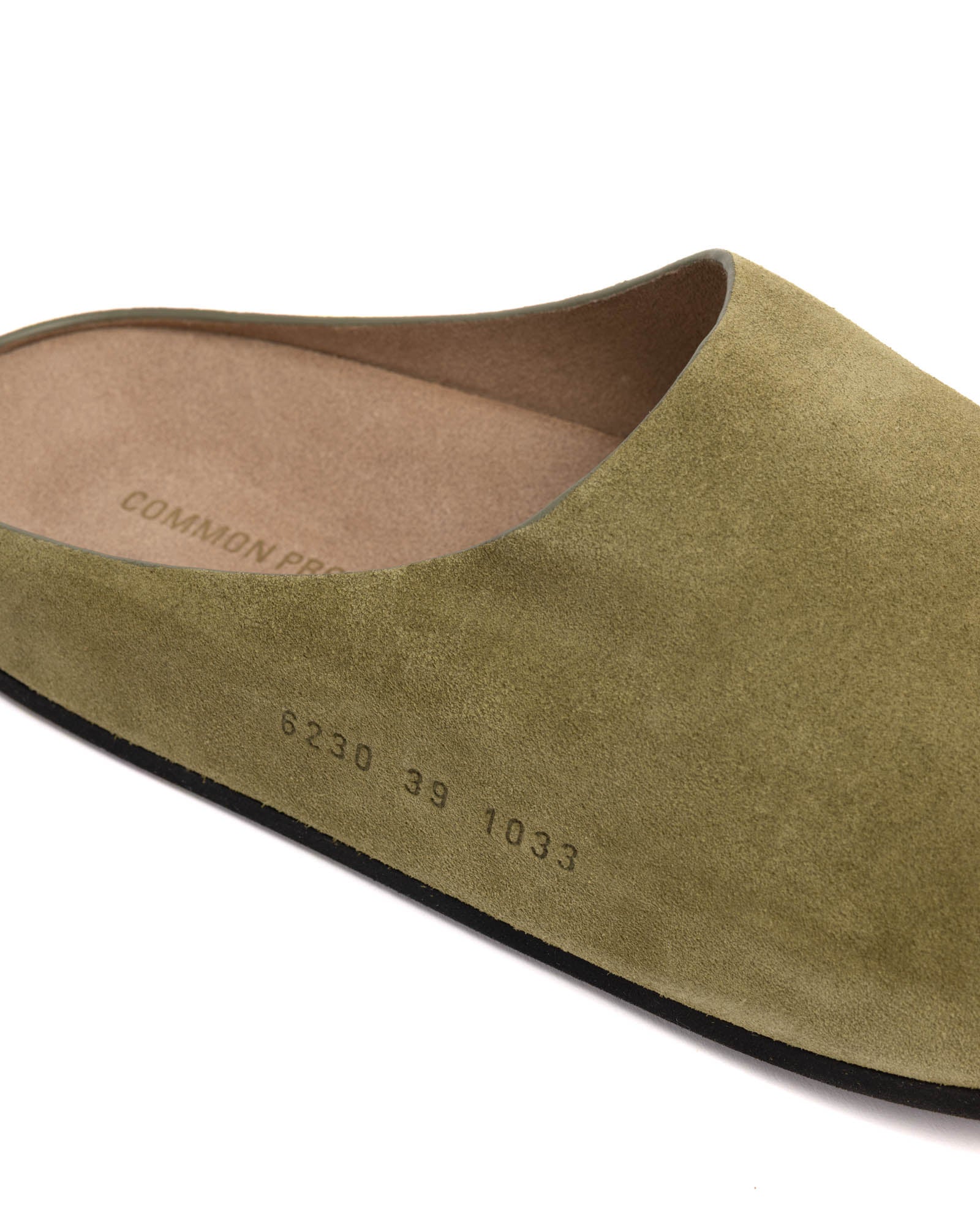 Suede Clog