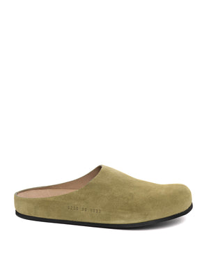 Suede Clog