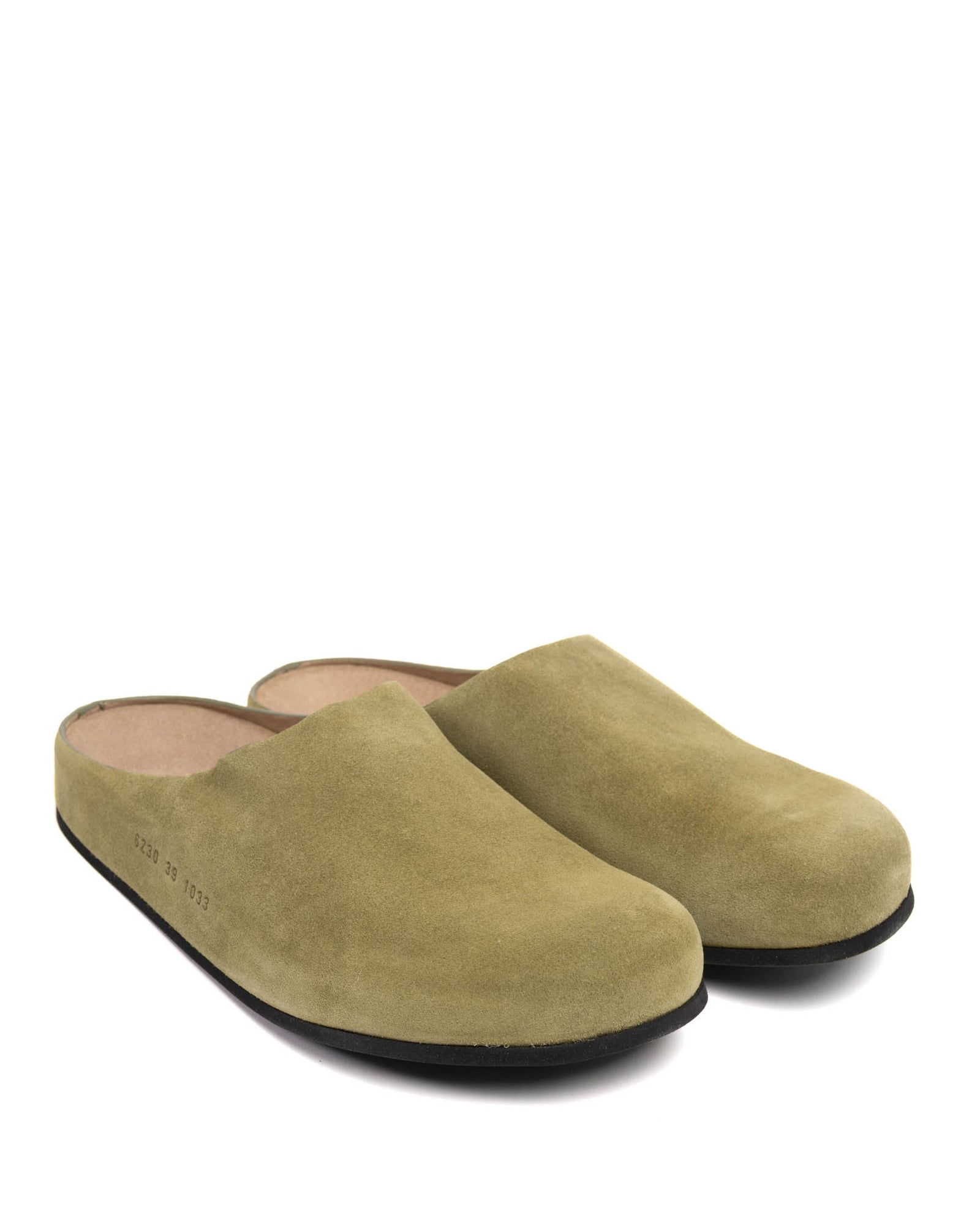 Suede Clog