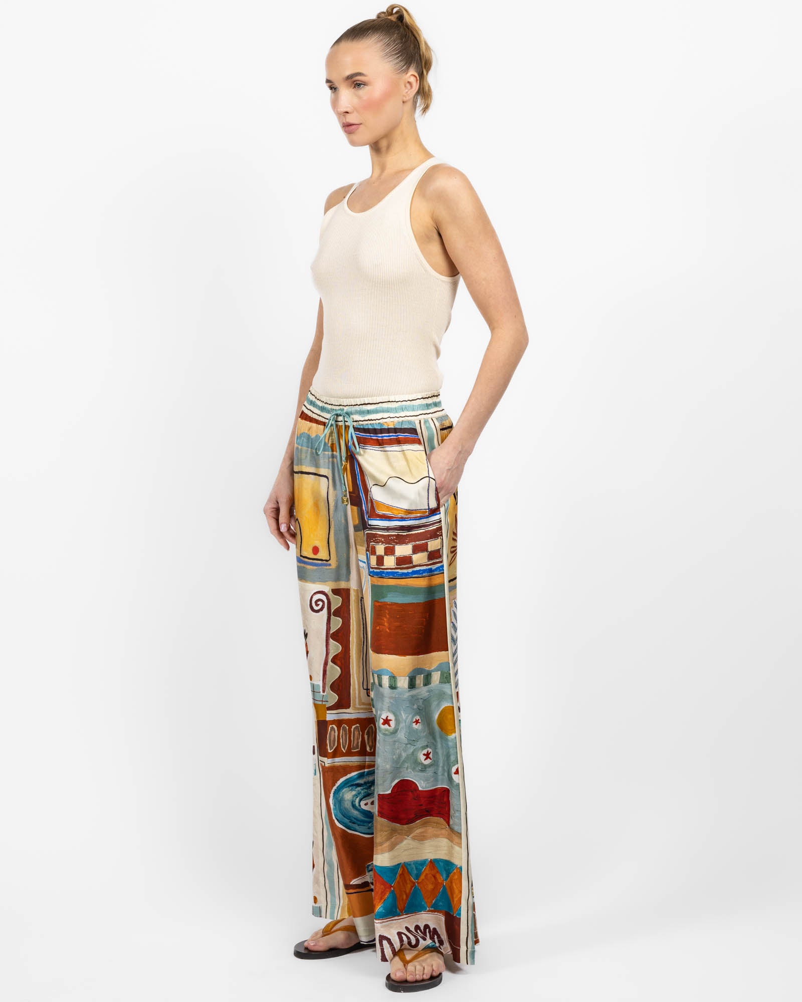 Michelle Silk Pants