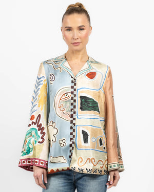 Michelle Silk Shirt